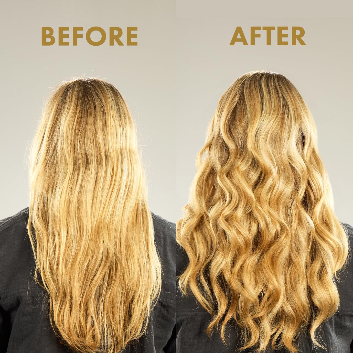HOT TOOLS 24K Gold Professional 1 1/4" Extended Barrel Curling Iron with Clamp for Tousled Curls - 24K Gold Technology for Long-Lasting Results & Longer Barrel for Easy Styling