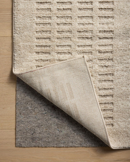 Loloi Amber Lewis Monty Collection MOT-03 Ivory/Beige 9'-2" x 13', .50" Pile Height, Area Rug