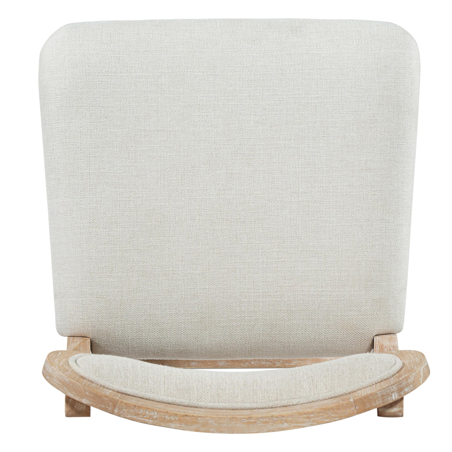 Christopher Knight Home Kaylin Modern Counter Height Bar Stools Set of 2, Upholstered Bar Stool for Kitchen Island, Rubberwood Dining Room Chair, Counter Stool with Footrest, Natural+Beige