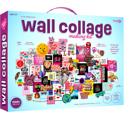 Pretty Me Wall Collage Kit for Teen & Tween Girls - Arts Craft Easter Gift Ideas for Age 11, 12,13, 14, 15, 16 Year Old Girl - Birthday Gifts for Teenage Bedroom Decor - Teens Creative Crafts Kits
