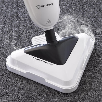 Steamboy Pro 300CU | 3-in-1 Electric Steam Mop - Versatile Floor Cleaner with 4 Microfiber Pads & Swivel Head