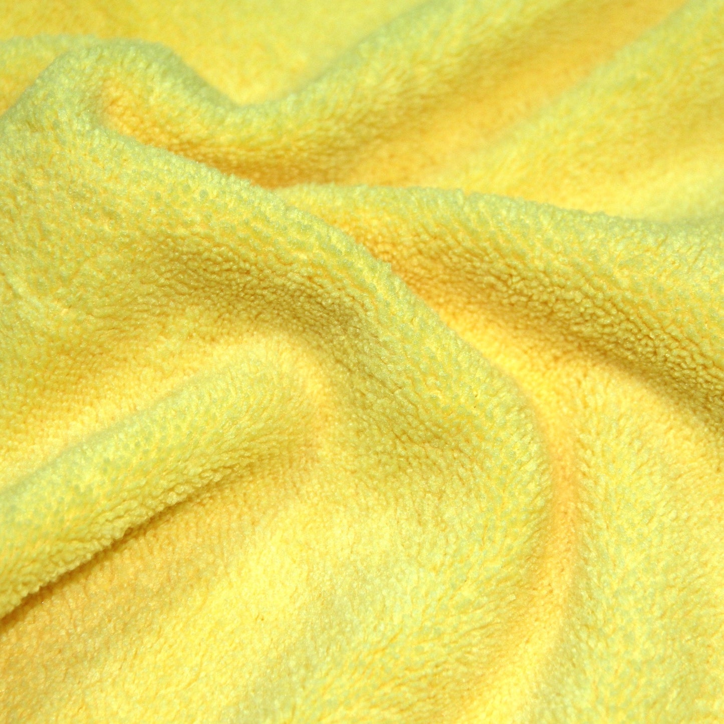 POLYTE Premium Microfiber Cleaning Towel,16x16 in 36 Pack (Blue,Green,Yellow)