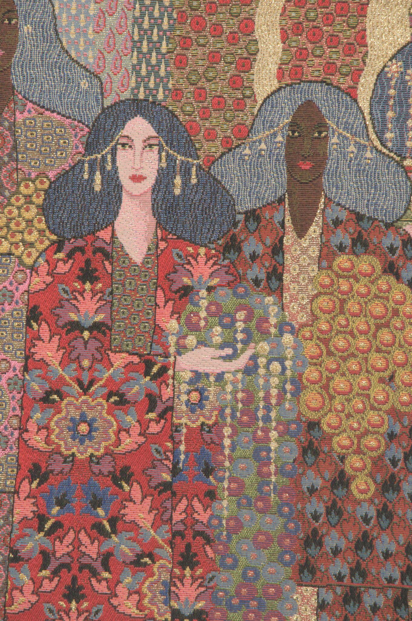 Charlotte Home Furnishings Inc. Aladin Italian Tapestry Wall Hanging 26 X 41 Inch Viscose Cotton And Polyester Blend Wall Art Perfect for Home Decor And Wall Decor By Vittorio Zecchin