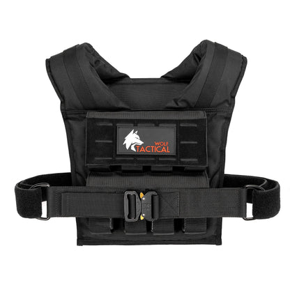 Wolf Tactical Men’s Weighted Vest - 35 lb Strength Training Weight Vest for Workouts