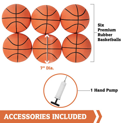Hall Games Premium Arcade Basketball Shootout - Heavy-Duty Foldable Indoor Arcade Game with Shatterproof Pro-Style Backboard – 2 Player Foldable Basketball Arcade Game