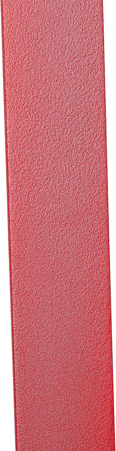 Sattiyrch 12" Wreath Hanger - Durable Steel Over The Door Hook for Front Door (Red)