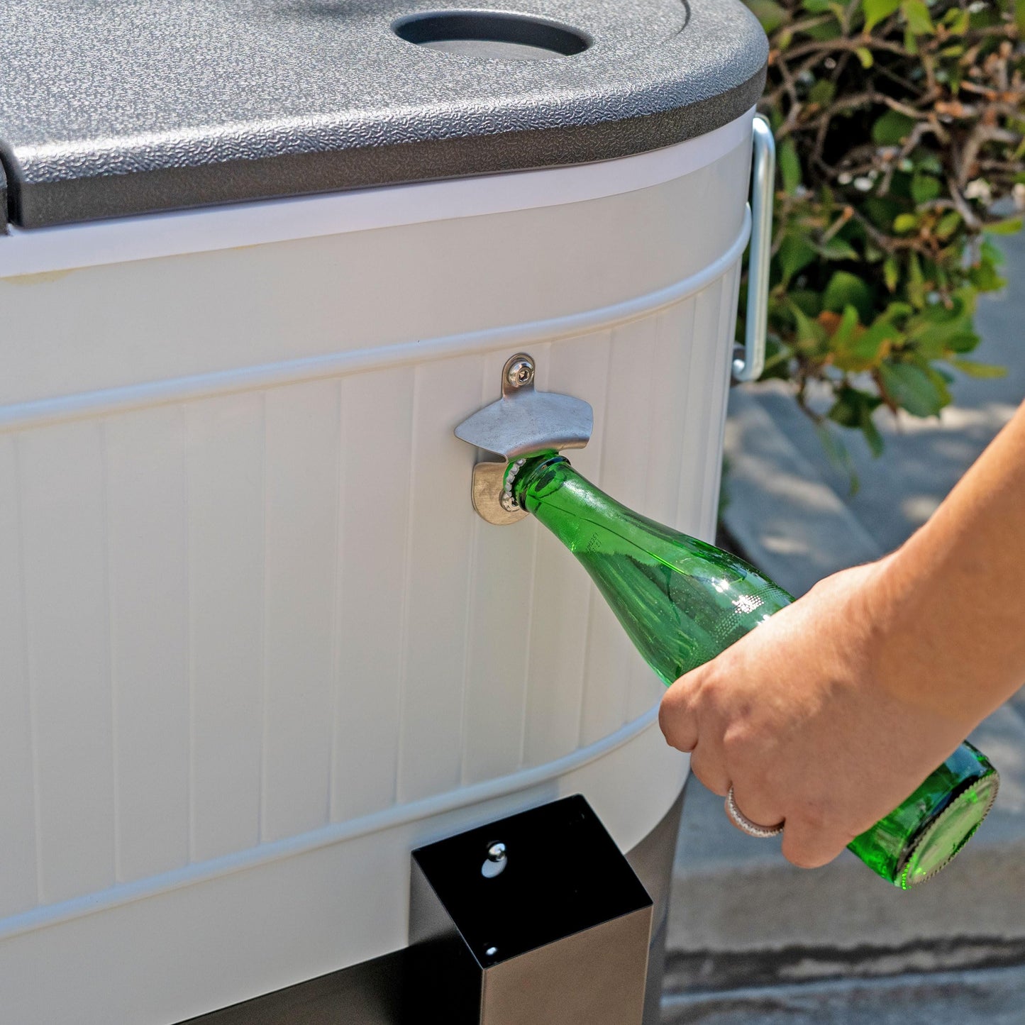 Permasteel 120-Qt Rolling Ice Chest