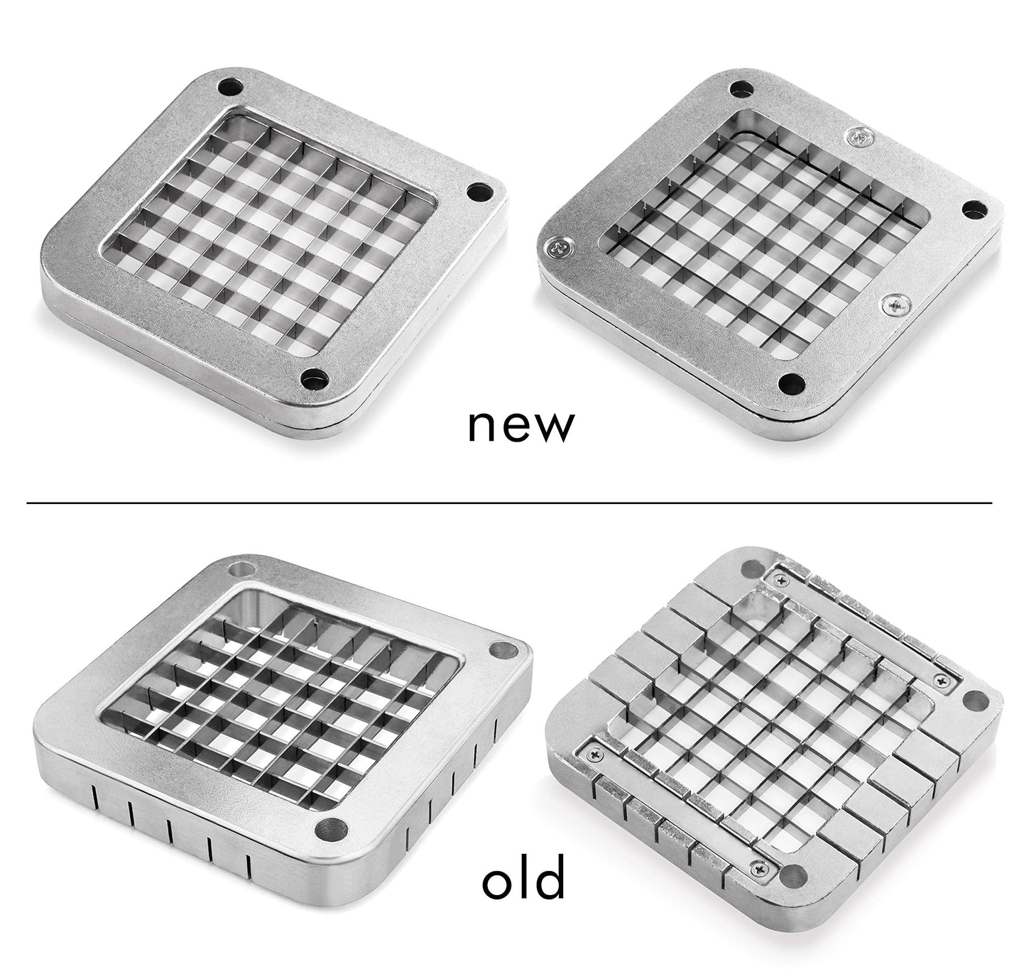 New Star Food Service 42313 Commercial Restaurant French Fry Cutter with Suction Feet, 1/2-Inch