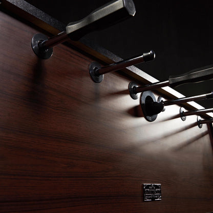 Barrington 58” Richmond Foosball Table Competition Size, Durable and Stylish with Tabletop Sports Soccer Balls, Perfect for Family Game Rooms