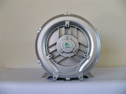 1.27 Hp Regenerative Blower, 220V/1Phase, 103 Cfm, 56"H2O Max Press, Goorui-USA GHBH 1D2 12 1R4