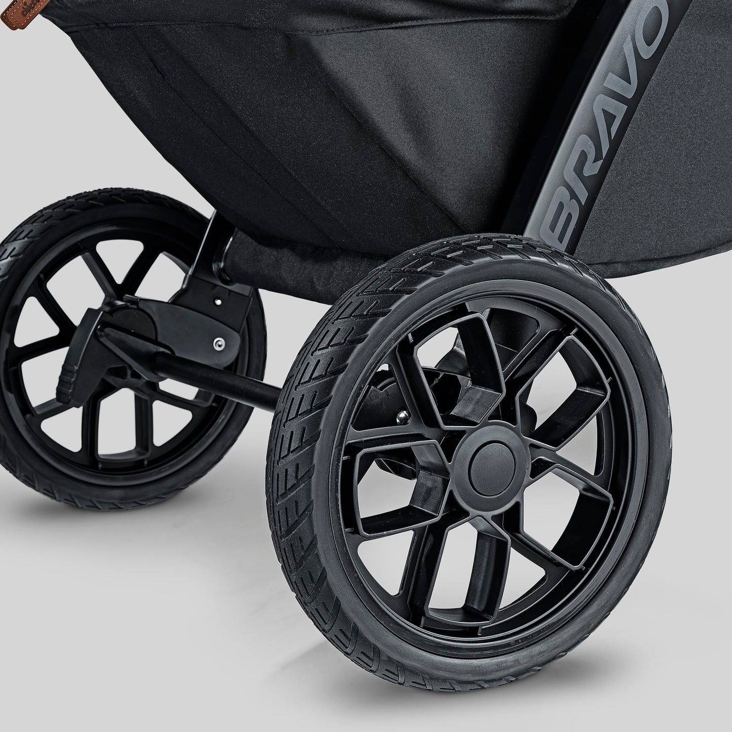 Chicco Bravo Primo ClearTex 3-in-1 Trio Travel System, Bravo Primo Quick-Fold Stroller with KeyFit Max Zip ClearTex Infant Car Seat and Base, Somerset/Black