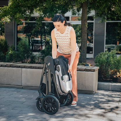 Chicco Corso LE ClearTex Modular Travel System, Corso LE Modular Stroller with KeyFit Max ClearTex Infant Car Seat and Base, Tidal/Blue