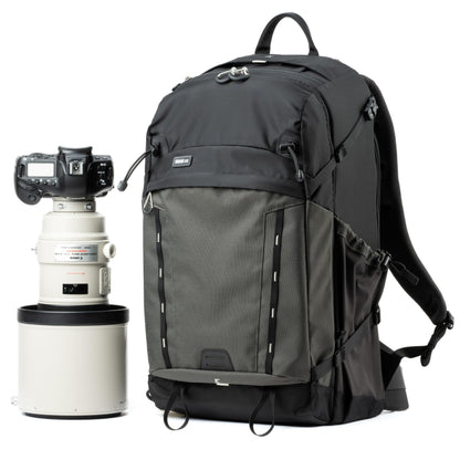 Think Tank BackLight 36L Camera Daypack Backpack for DSLR, Mirrorless, Photography and Video - Slate Black