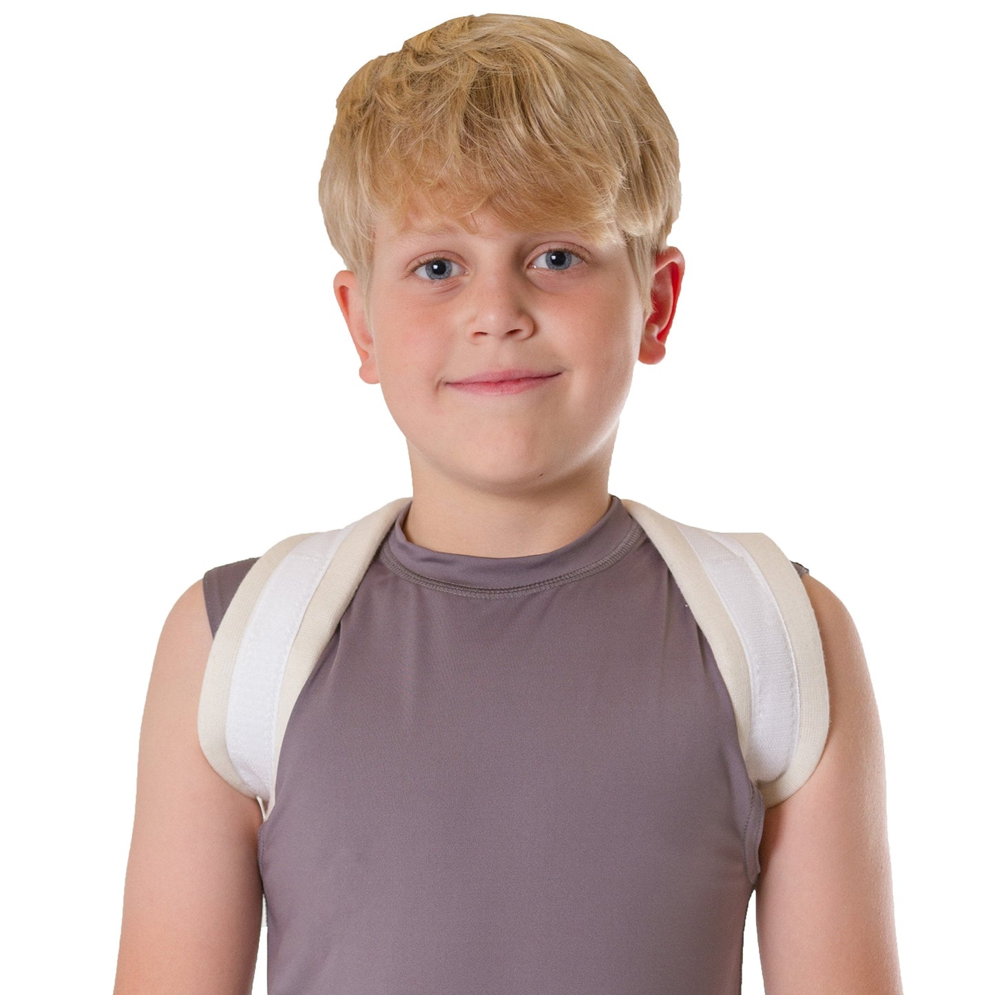 BraceAbility Clavicle Support Brace - XL Figure 8 Upper Back Brace Posture Corrector for Women and Men, Shoulder Straightener, Kyphosis Relief, Sling for Injuries and Fractures (Extra Large)