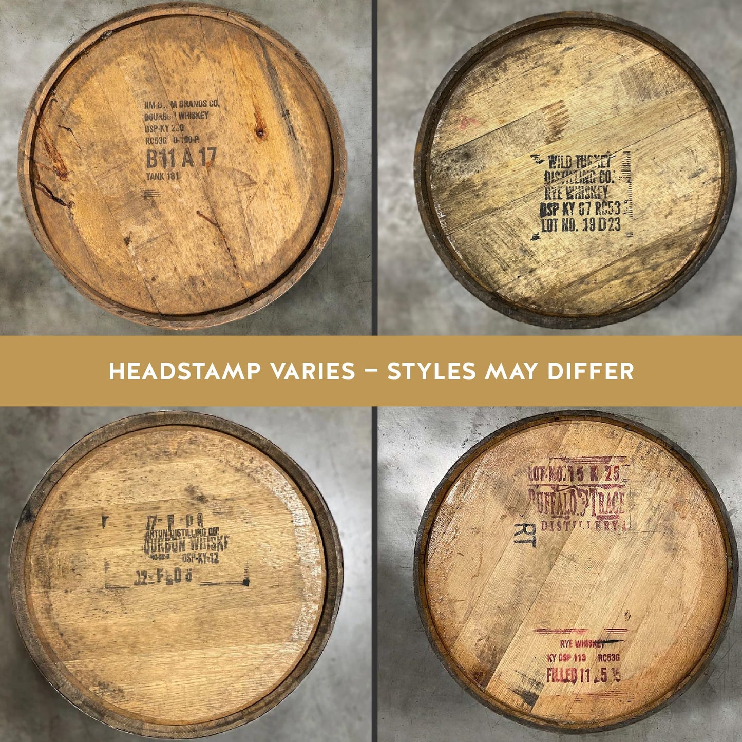 Midwest Barrel Company Authentic Bourbon/Whiskey Barrel (53 Gallon) Used Genuine American White Oak Wood Barrel for Decoration, Furniture & DIY Projects - 1 Barrel