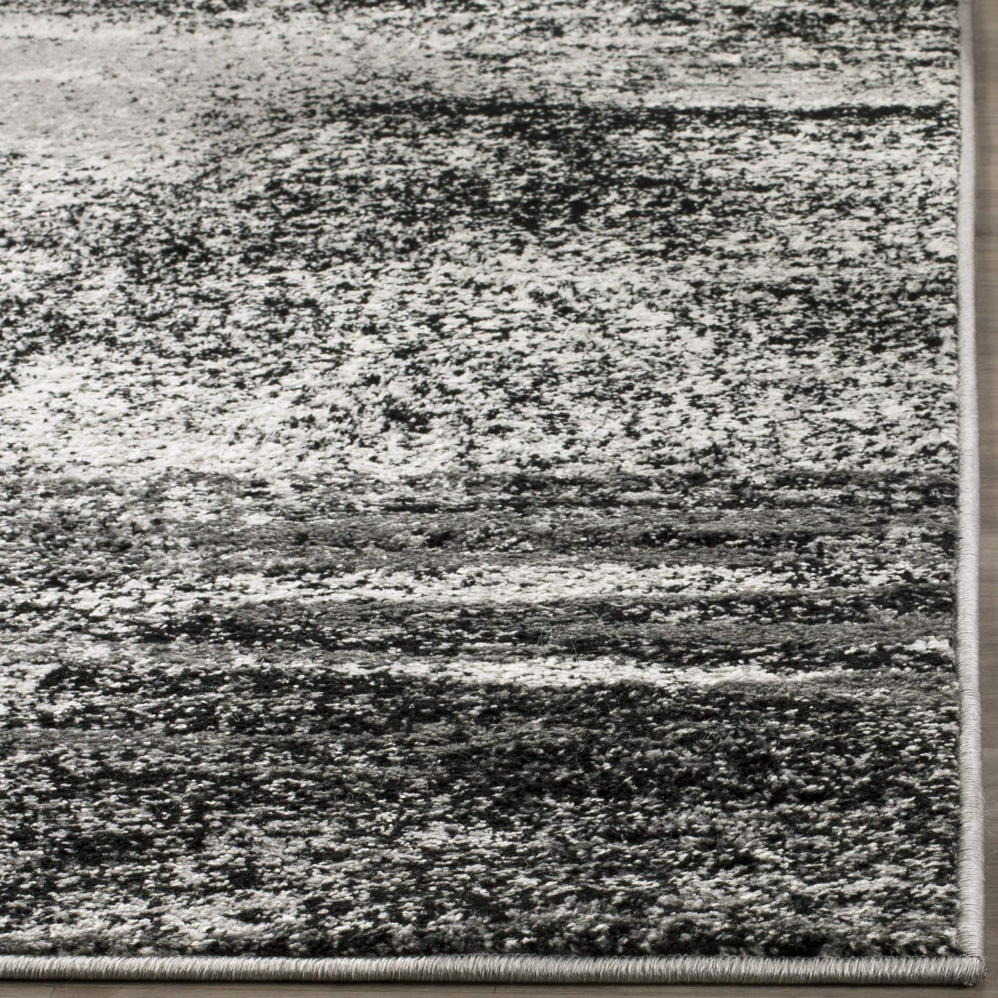 SAFAVIEH Adirondack Collection X-Large Area Rug - 12' x 18', Silver & Multi, Modern Abstract Design, Non-Shedding & Easy Care, Ideal for High Traffic Areas in Living Room, Bedroom (ADR112G)