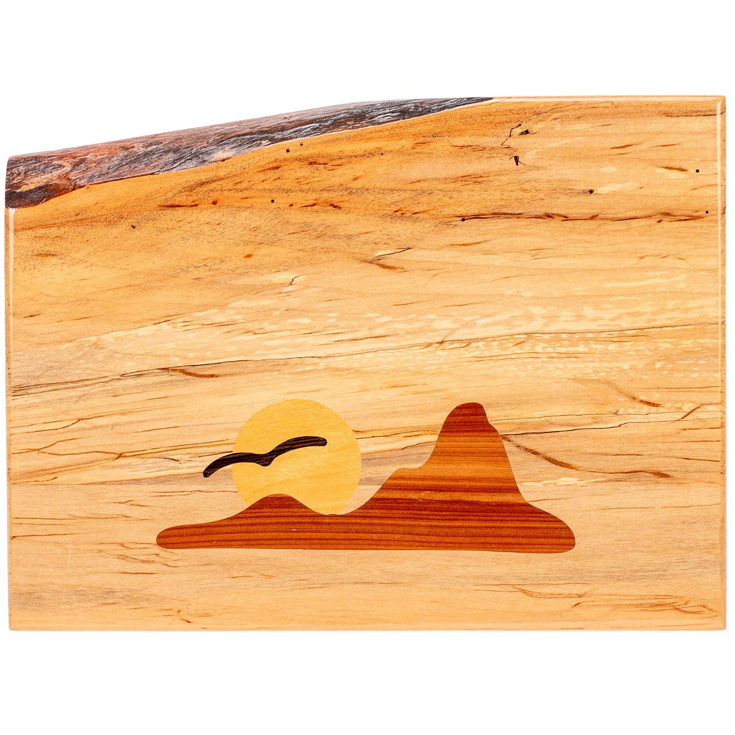 MLIS Mountain Sunset Acrylic Router Inlay Templates by Tarter Woodworking