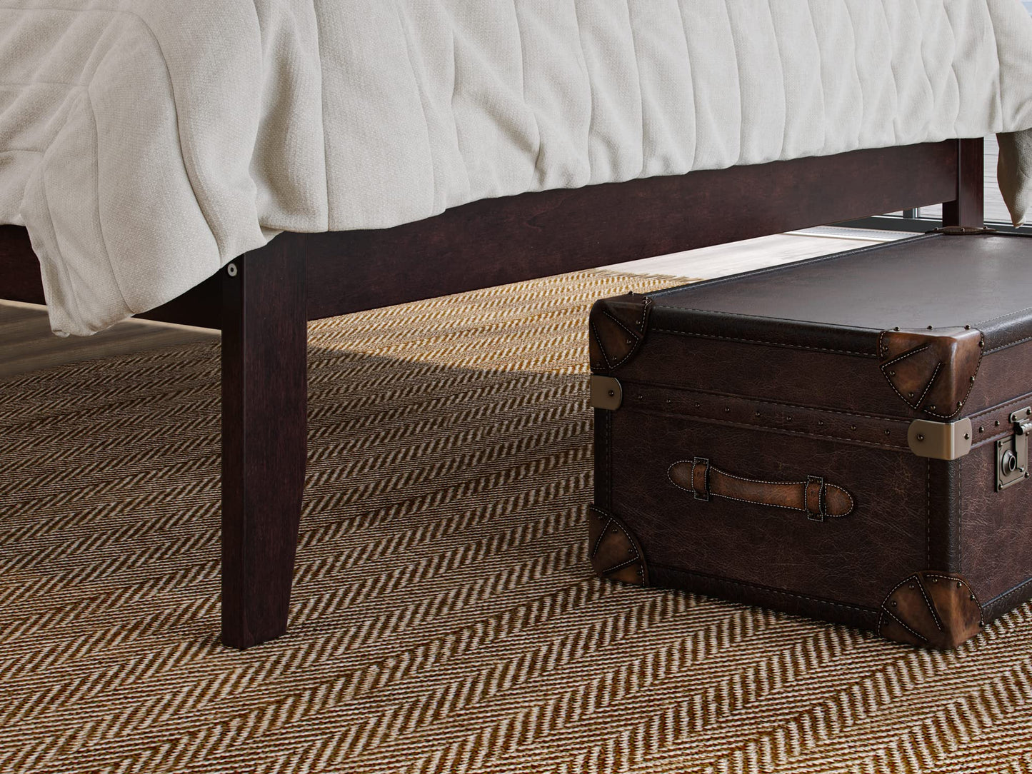 AFI, Warren Full Platform Bed, Espresso
