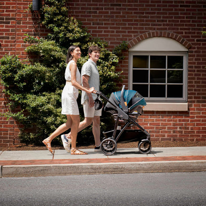Chicco Corso Primo Modular Quick-Fold Stroller with Infant Car Seat Adapter, for Newborns and Toddlers, Summit/Grey