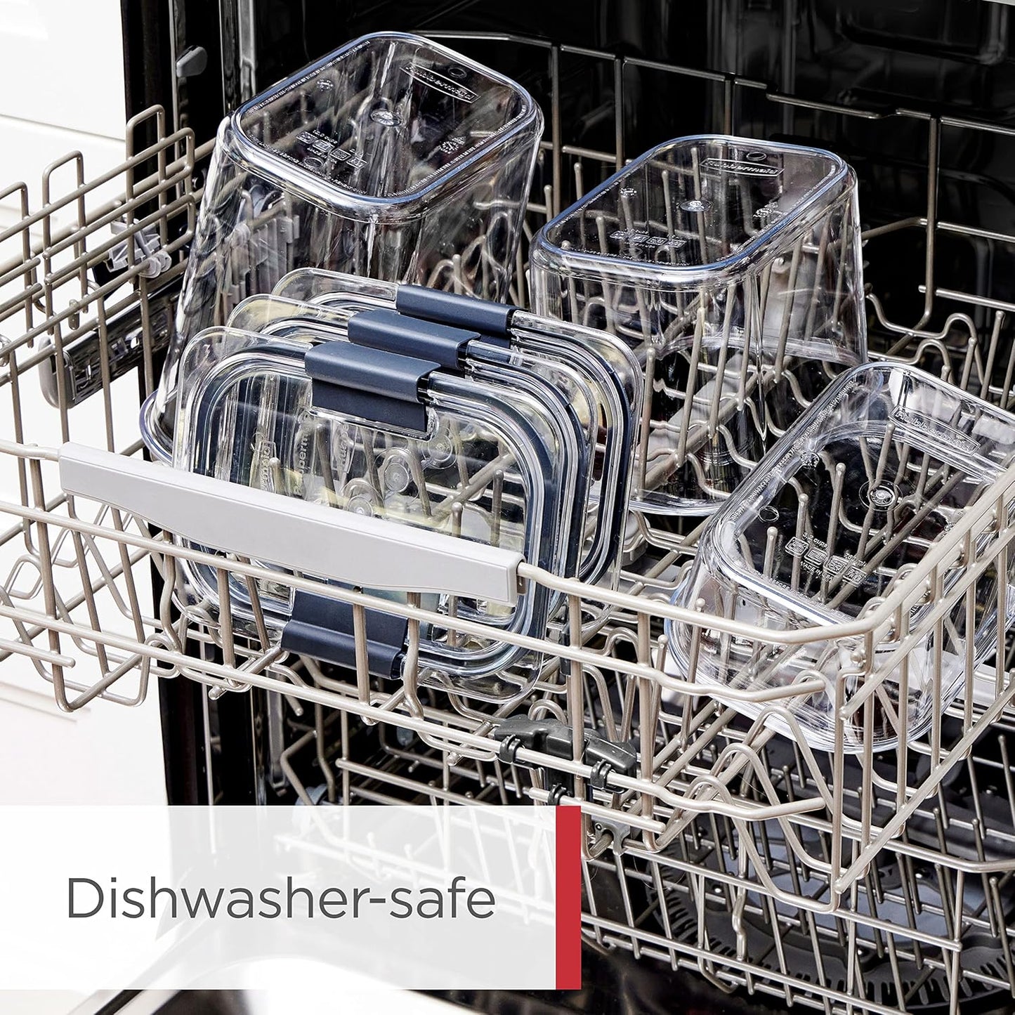 Rubbermaid Brilliance Pantry Storage Containers - 10 Piece Set | Clear & Airtight Design