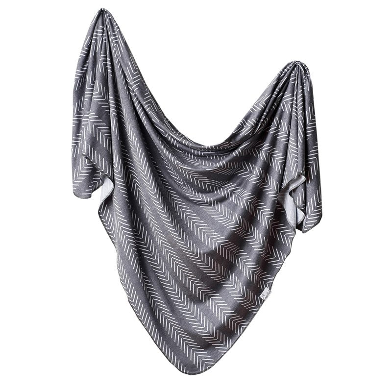 Copper Pearl Large Premium Knit Baby Swaddle Receiving Blanket Canyon