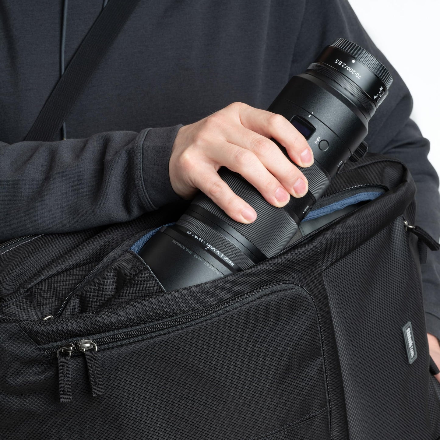Think Tank Shape Shifter 25L Camera Backpack, Expandable/Compressible, 25 Liters, Multiple Camera Storage, for Traveling Photographers and Photojournalists (Black)