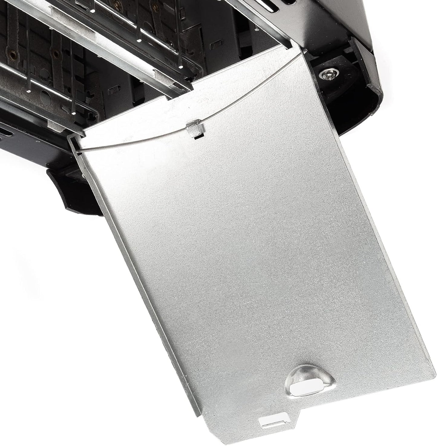 Dominion 2-Slice Toaster, Shade Control, Slide-Out Crumb Tray, Auto-Shutoff, Brushed Stainless Steel/Black