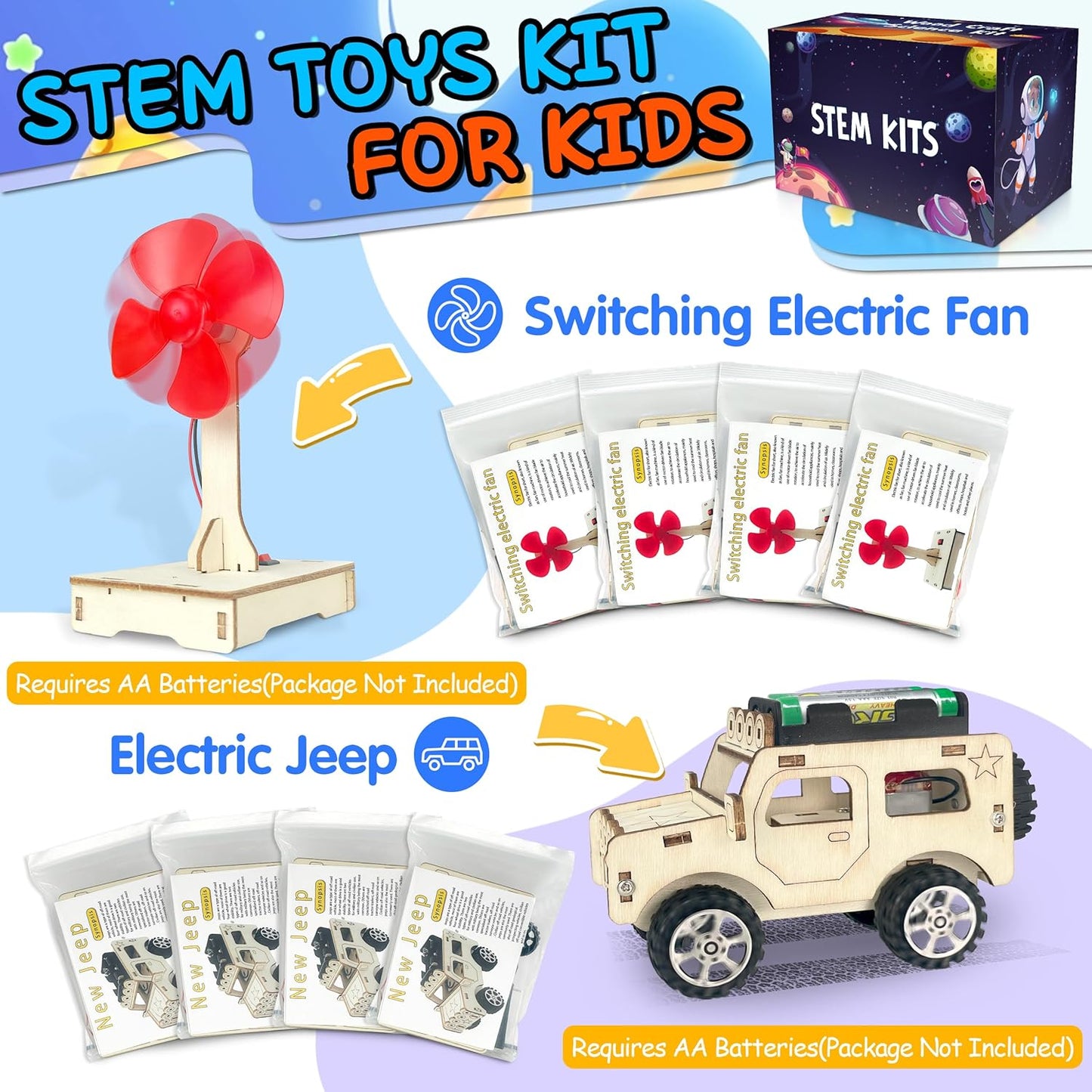 24 Packs 6 1 8-12 8 9 10 11 12 LINAYE STEM Kits for Kids, in Treasure Box Toy Stem Projects Crafts for Kids Age