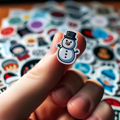 Holiday Seasonal Planner Sticker - Daily, Weekly & Monthly Calendar Stickers for Women, Men, Kids, Teachers & Students - Over 1300 Unique Hand-Drawn Stickers on 20 Sheets Per Pack!