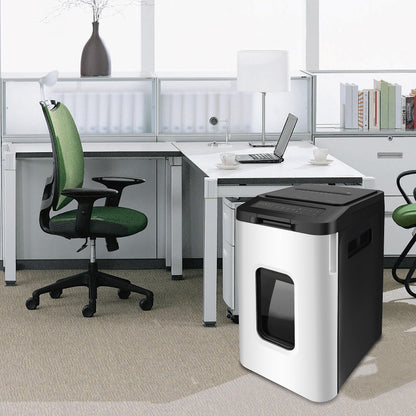 Aurora Commercial Grade 400-Sheet Auto Feed High-Security Micro-Cut Paper Shredder/ 240 Minutes/Security Level P-5