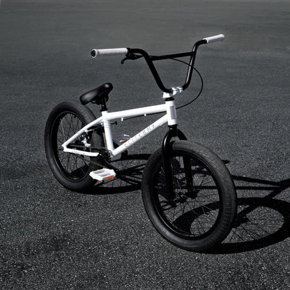 Elite BMX Freestyle Bike, Durable Steel Frame, Available in 16", 18", and 20" Sizes. New Sizes 26" and 29" BMX Bicycles. (White, 20")