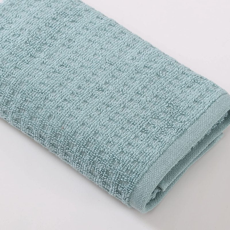 Tommy Bahama- Hand Towel Set, Highly Absorbent Cotton Bathroom Decor, Low Linting & Fade Resistant (Northern Pacific Turquoise, 2 Piece)