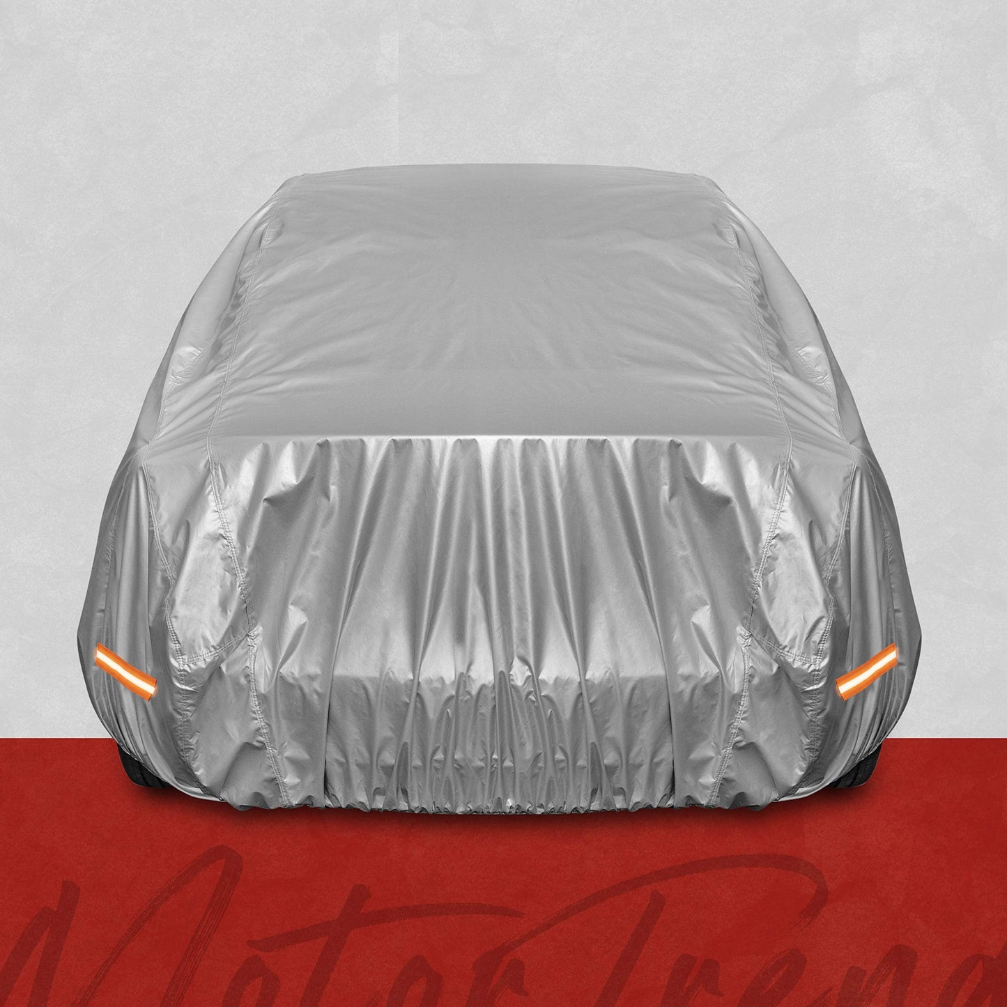Motor Trend SafeKeeper Heavy Duty Car Cover Waterproof All Weather, Multi-Layered Truck SUV Car Cover for Snow Rain Sun UV Protection, Full Exterior Car Covers for Automobiles (Fits up to 210" Length)