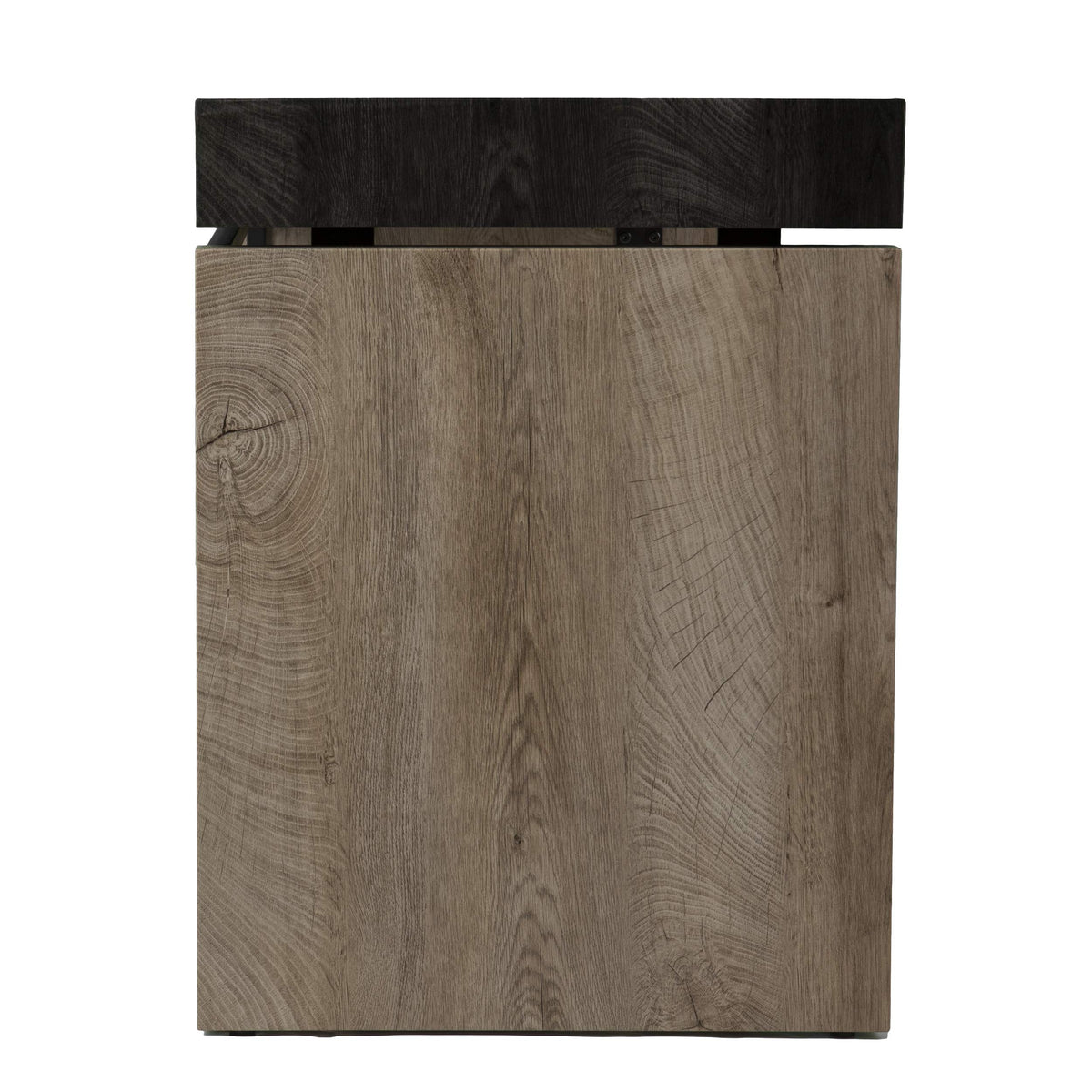 SEI Furniture - Hapsford Writing Desk - Transitional Design, Black Iron and Wood - Ideal for Home Office, Bedroom (HO1142637)
