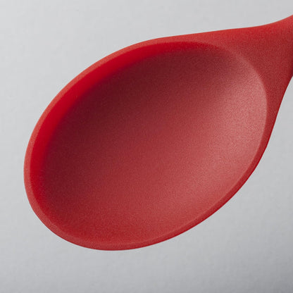 Zeal Red Silicone Non-Stick Cooking Spoon (11”/28cm)