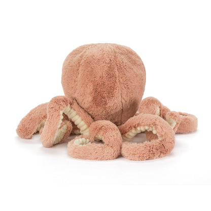 Jellycat Odell Octopus Stuffed Animal, Little 10.5 inches - Ocean and Sea Plush Toy - Classic Children's Gift