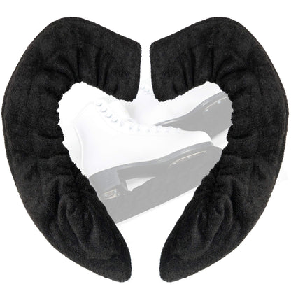 Athletico Ice Skate Blade Covers - Guards for Hockey Skates, Figure Skates, and Ice Skates - Skating Soakers Cover Blades from Youth to Adult Size - Men, Women, Kids (Small, Black)