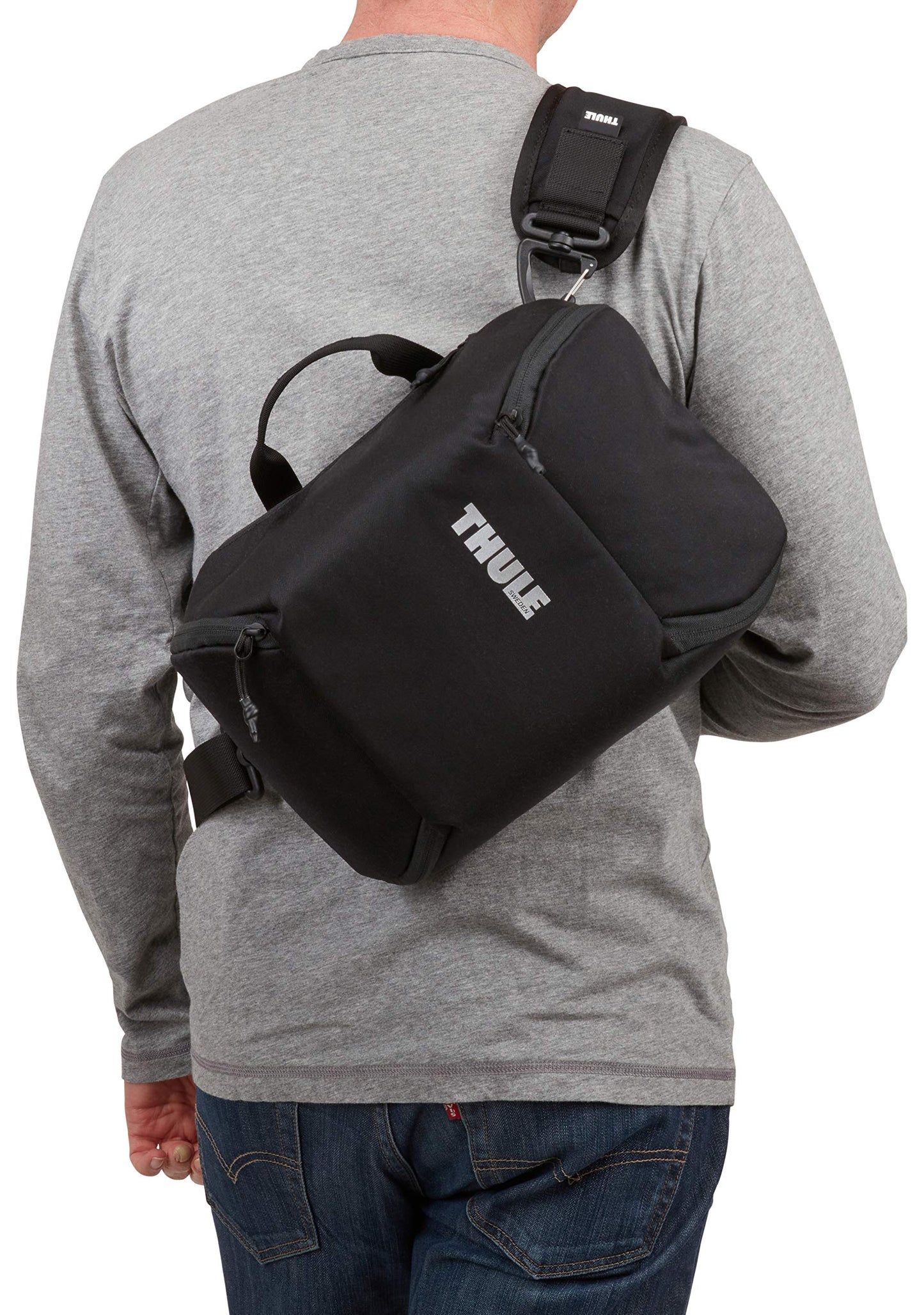 Thule Covert Camera Backpack 24L, Modular Internal Organization, Fits 14" Laptop & 11" Tablet, Includes Padded Shoulder Bag
