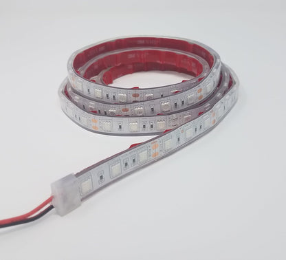 IP68 8FT Blue Marine Submersible LED Light Strip - Waterproof Rope Lights, Under Gunnel Lights