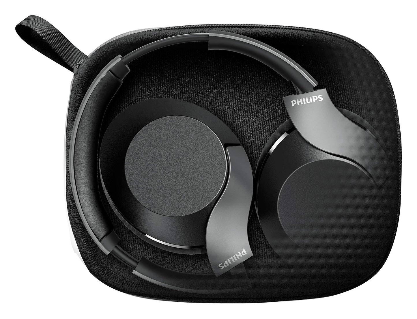 Philips Audio Performance TAPH805BK Bluetooth 5.0 Active Noise Cancelling Over-Ear Headphones with Google Assistant (Black)