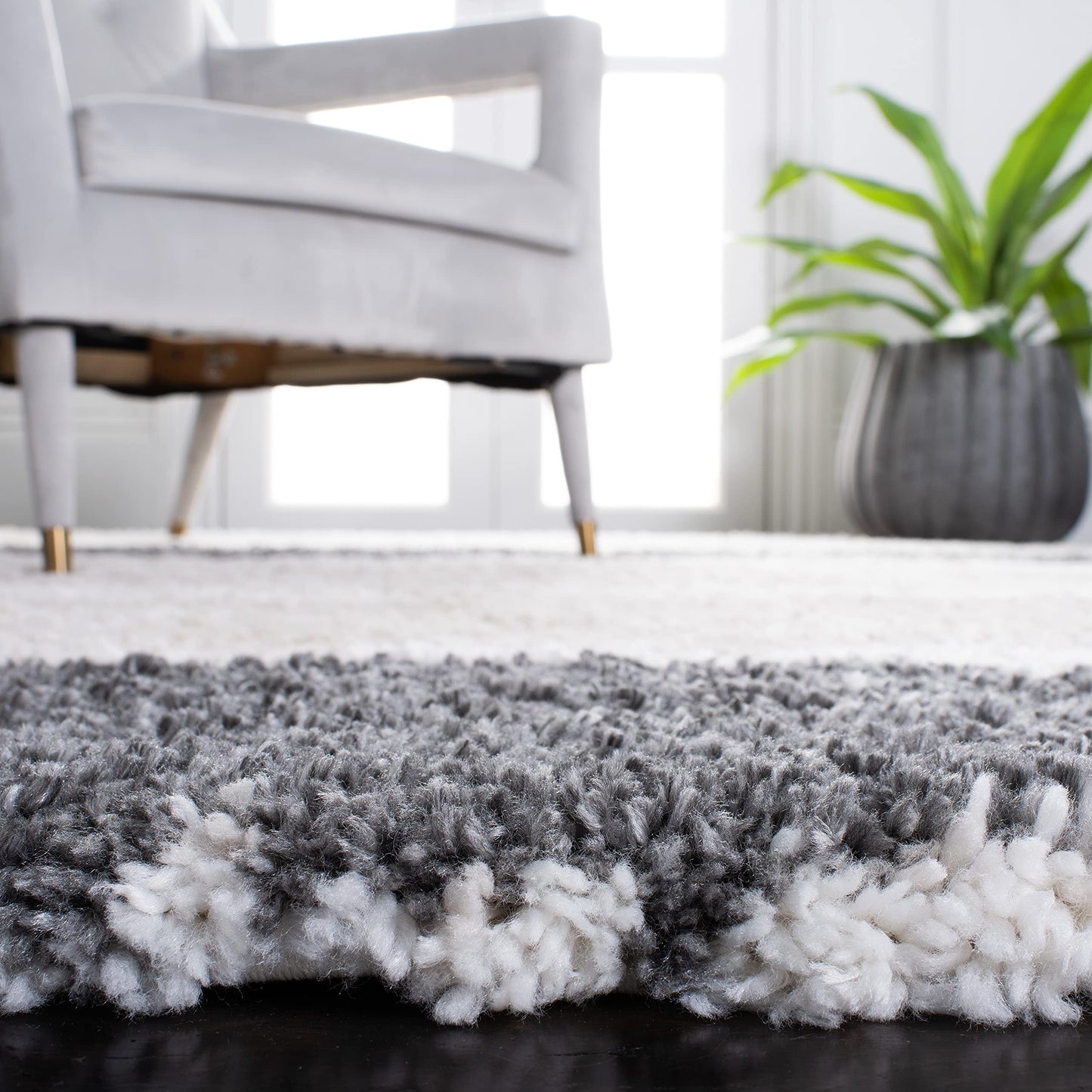 SAFAVIEH Natural Fiber Collection Area Rug - 10' x 14', Natural & Ivory, Handmade Farmhouse Boho Coastal Rustic Jute, Ideal for High Traffic Areas in Living Room, Bedroom (NF885B)