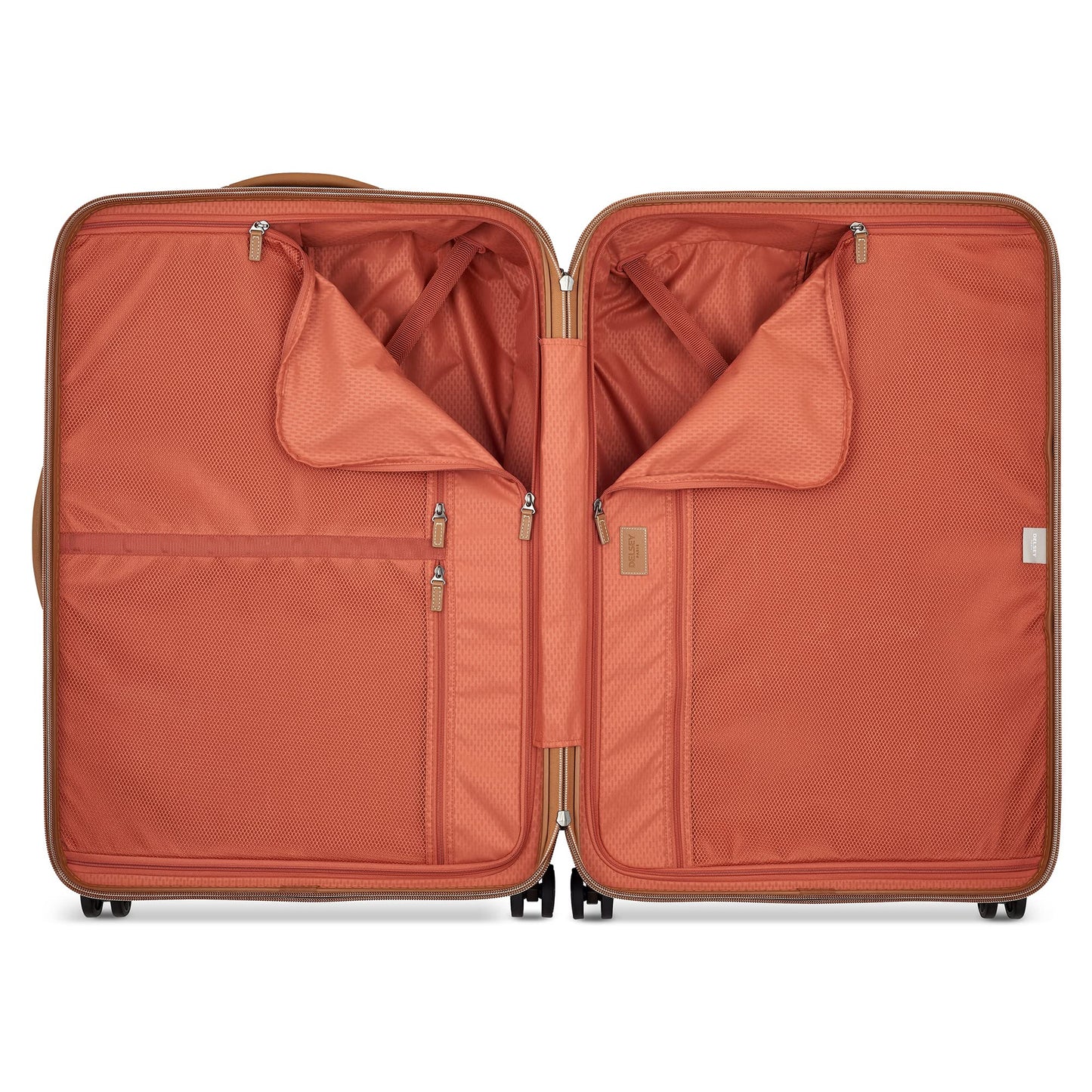 DELSEY PARIS Chatelet Air 2.0 - Hardside Checked Luggage 28 Inch Large - TSA Lock - 360° Spinner Wheels- Polycarbonate Travel Suitcase, Chocolate Brown