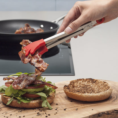 Kitchen Innovations J130DISP 7" Silicone Handy Tong