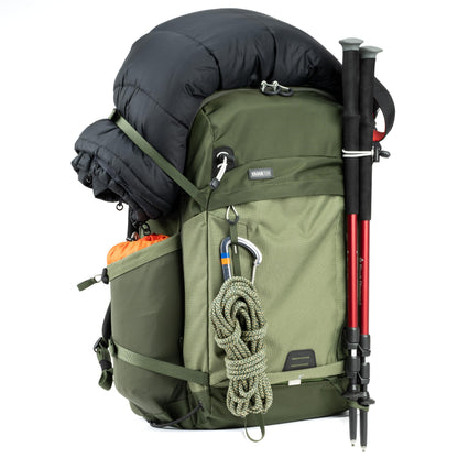 Think Tank BackLight 36L Camera Daypack Backpack for DSLR, Mirrorless, Photography and Video - Montane Green