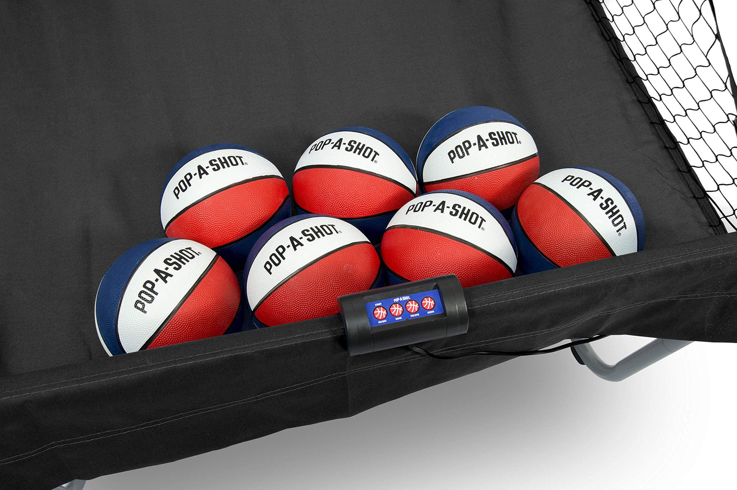 Pop-A-Shot - Home Dual Shot with Houston Rockets NBA Graphics l Sensor Scoring l 16 Game Modes l 7 Balls l Foldable Storage l for All NBA Fans