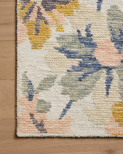 Loloi Tilly Collection TIL-03 Bone/Multi 7'-9" x 9'-9" Area Rug