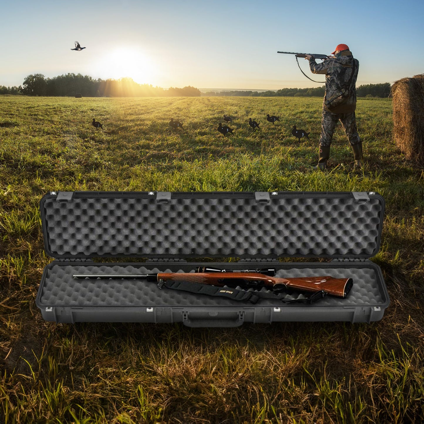 SKB iSeries Single Rifle Case with Latch System