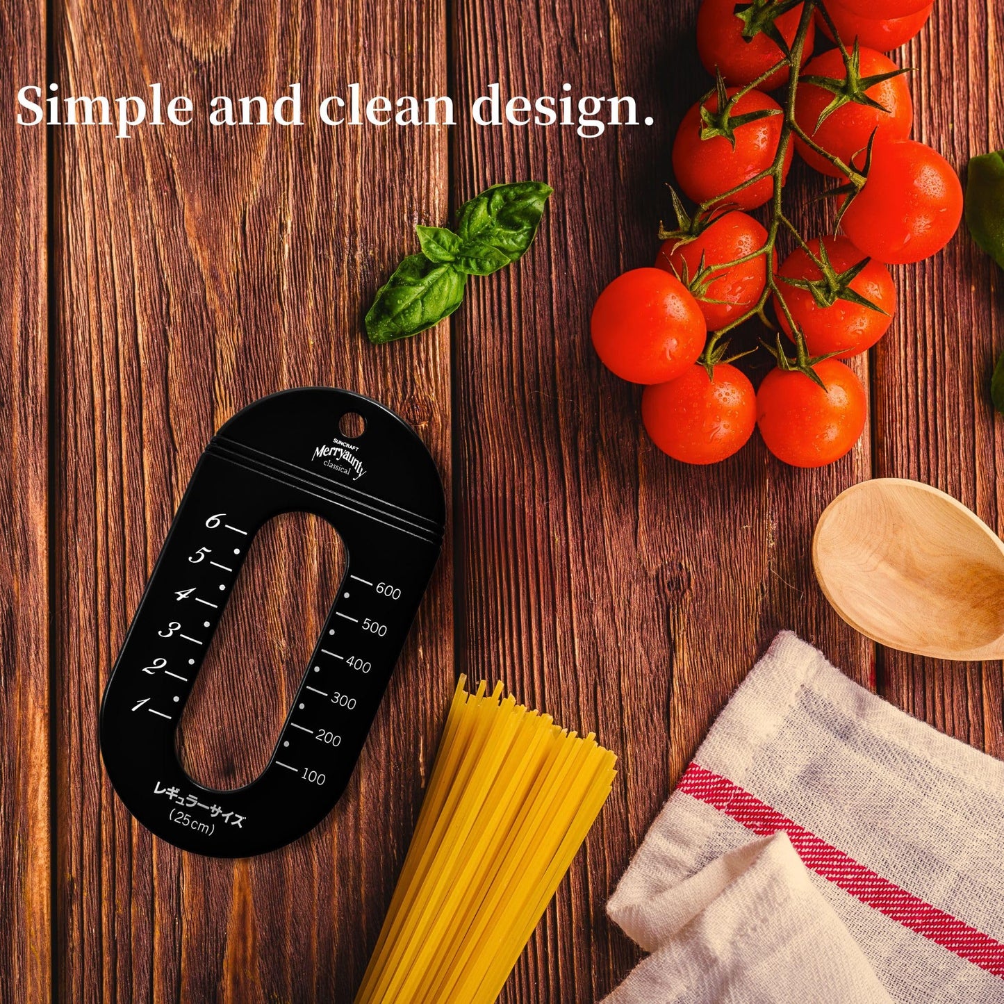 Seki Japan Spaghetti Measure Tool, pasta portion control gadgets, dry noodle plastic measuring tool