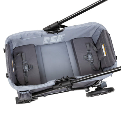 Baby Trend Expedition 2-in-1 Stroller Wagon Plus, Ultra Grey