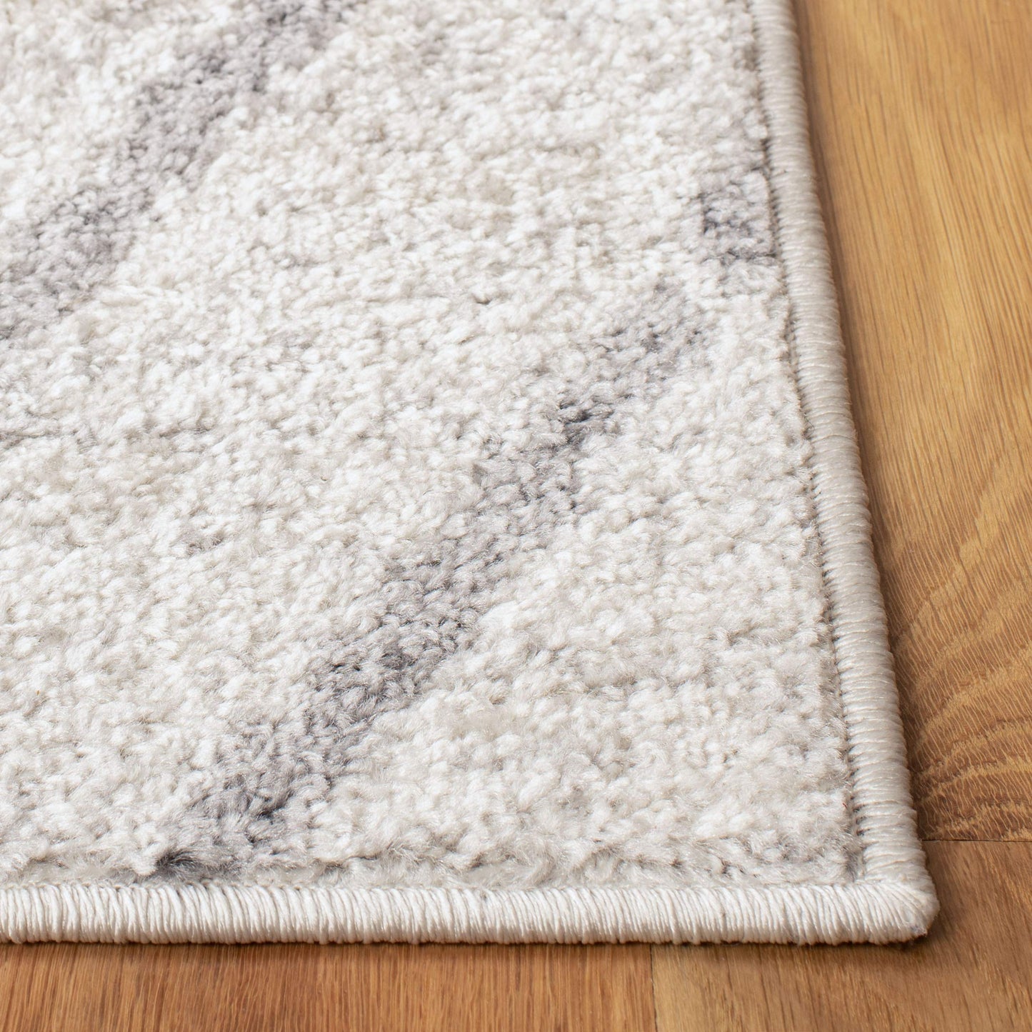SAFAVIEH Adirondack Collection Area Rug - 10' x 14', Ivory & Grey, Modern Moroccan Design, Non-Shedding & Easy Care, Ideal for High Traffic Areas in Living Room, Bedroom (ADR162A)